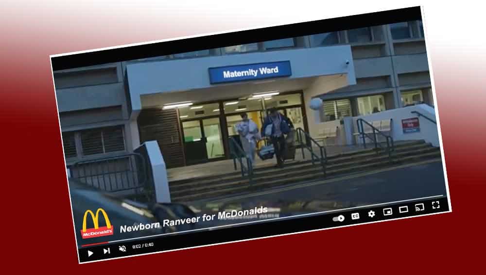 McDonalds Newborn Baby TV Commercial