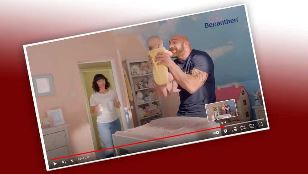 Bepanthen TV Ad: London Baby Models