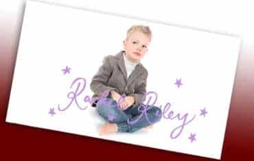 Child Modelling Shoot For Rachel Riley