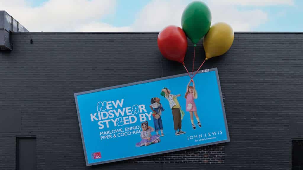 Coco-Rae in John Lewis Ad for Chiodl Model Agency