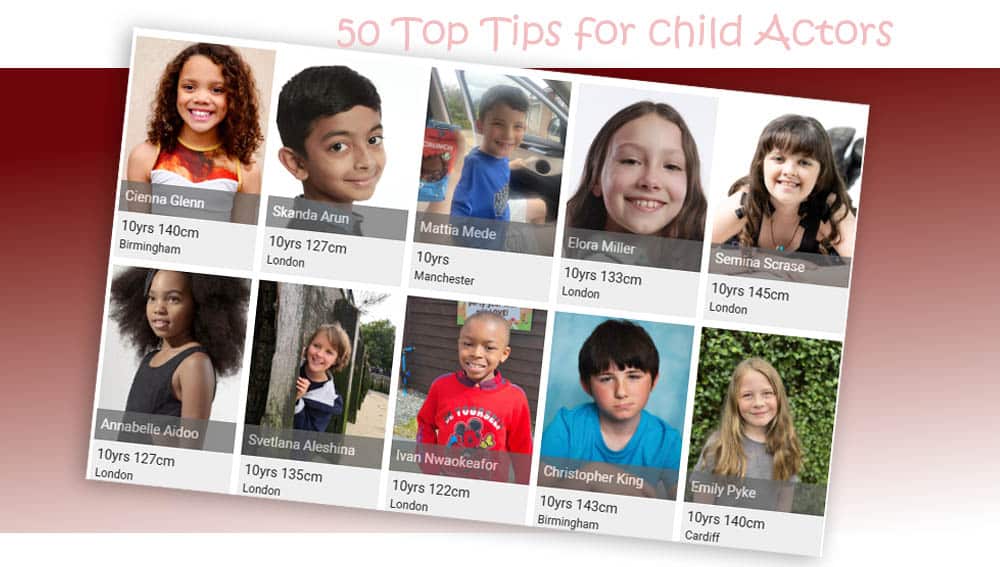 50 Quick Tips for Parents of Child Actors